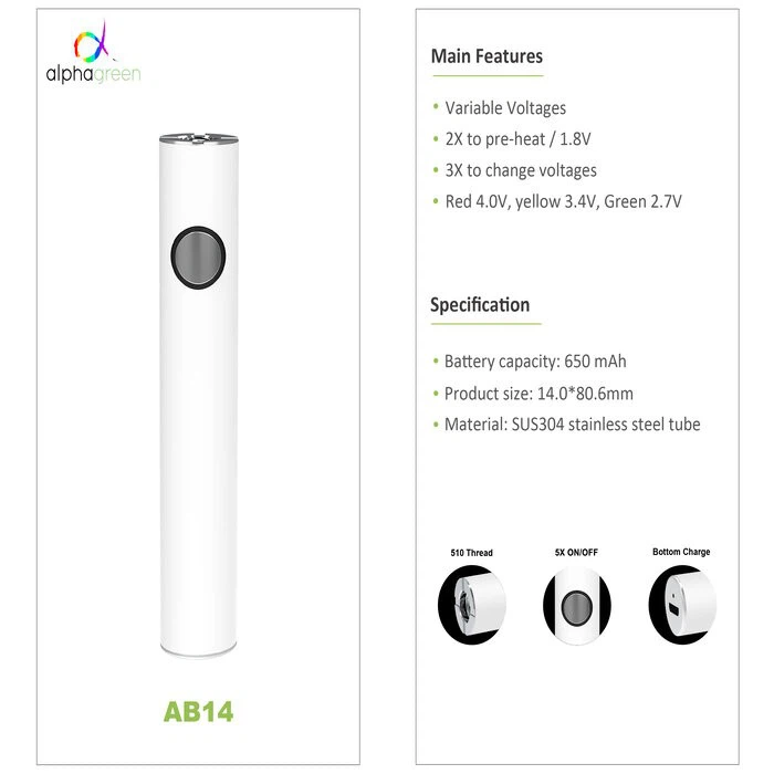 650 MAh High Power 2G/3G 510 Battery