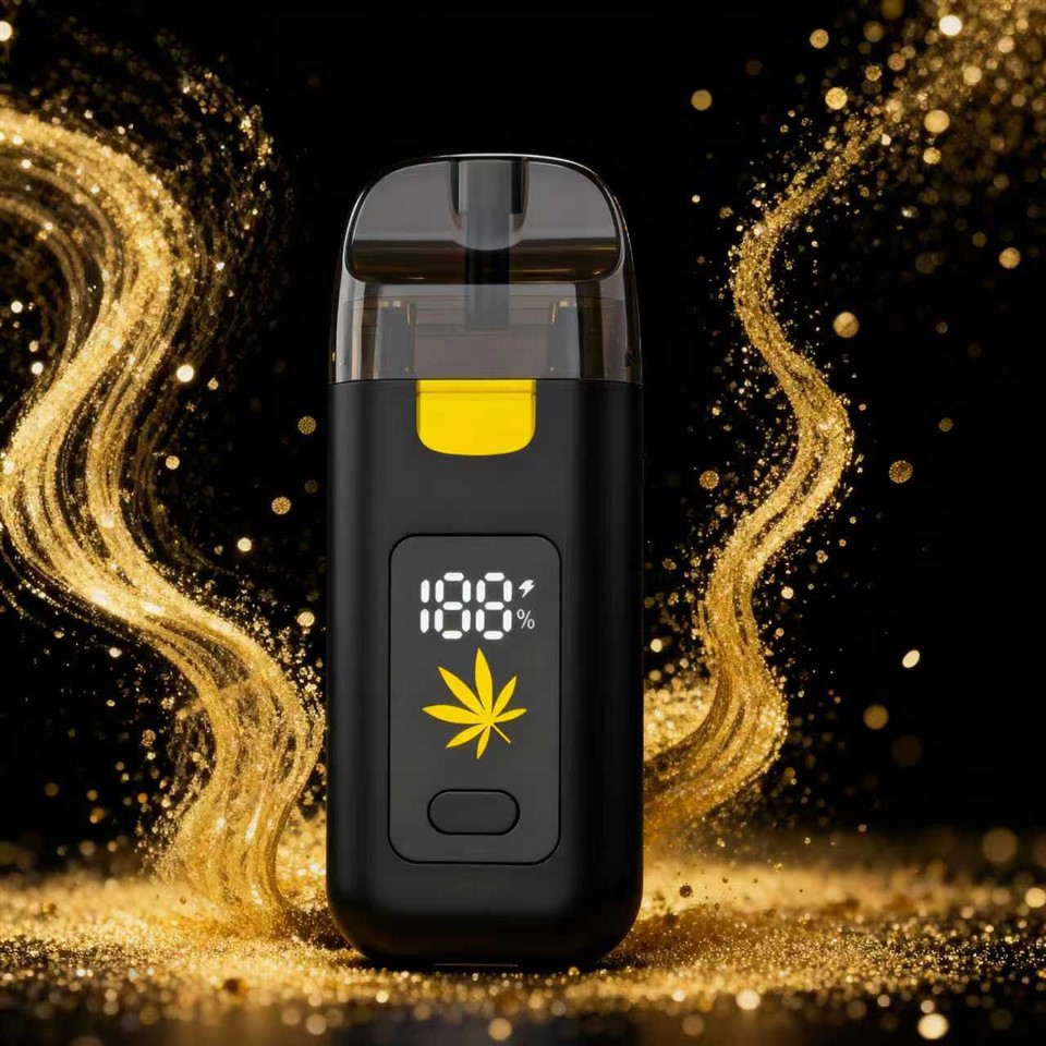 1ml /2ml Adjustable Voltage Dual Coil / Dual Core Big Hits All-in-one Vape With Screen Display